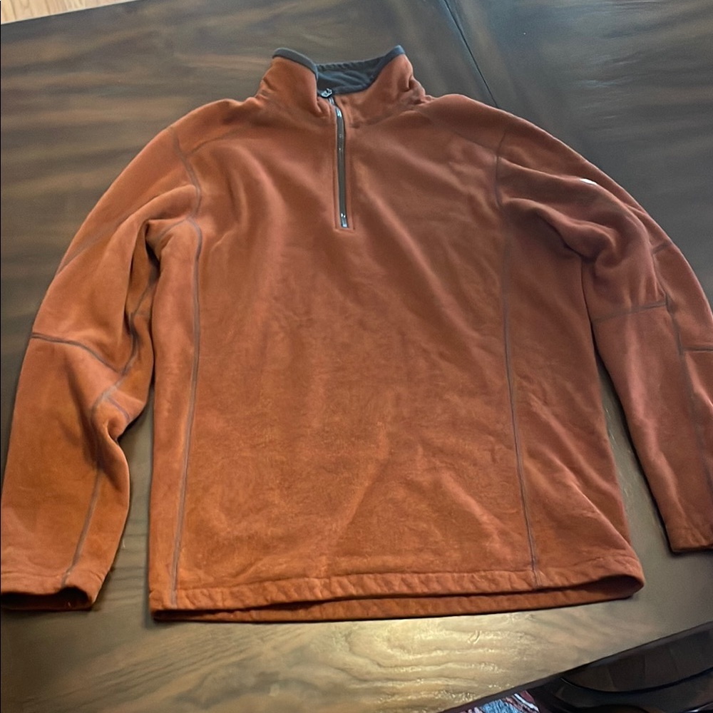 Kuhl Men's Orange Half-Zip Sweater